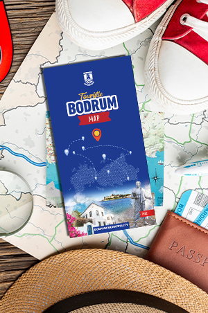 Touristic Bodrum Map