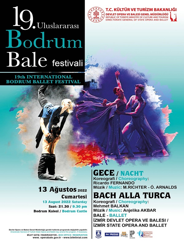 19. Uluslararası Bodrum Bale Festivali “Gece – Bach Alla Turca”