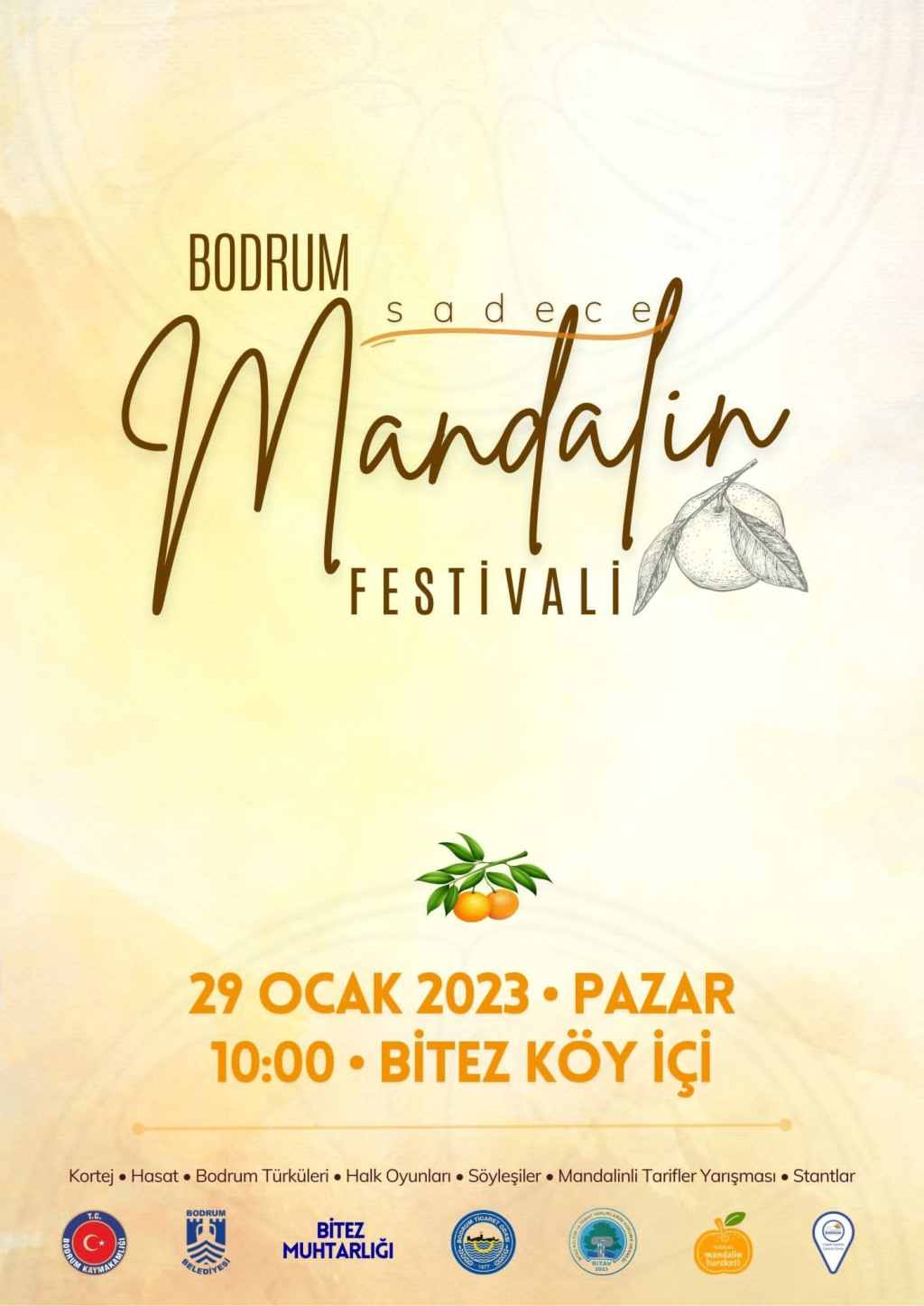 Bodrum Sadece Mandalin Festivali