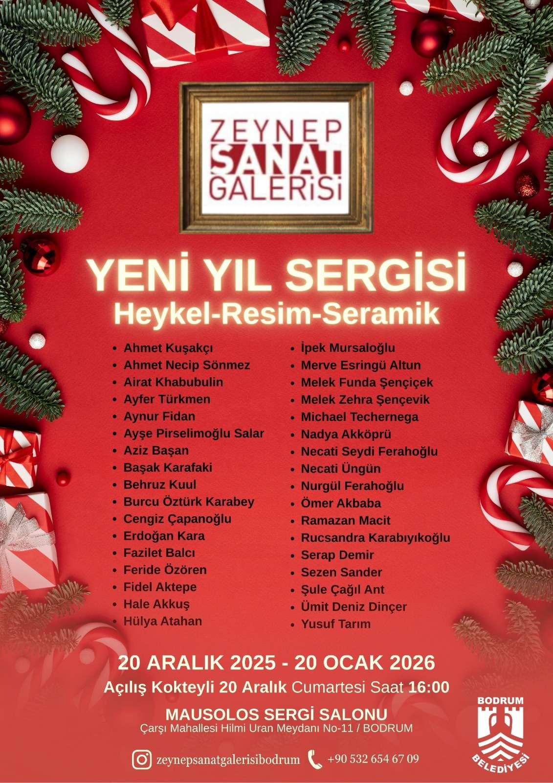 Yenı yıl sergisi