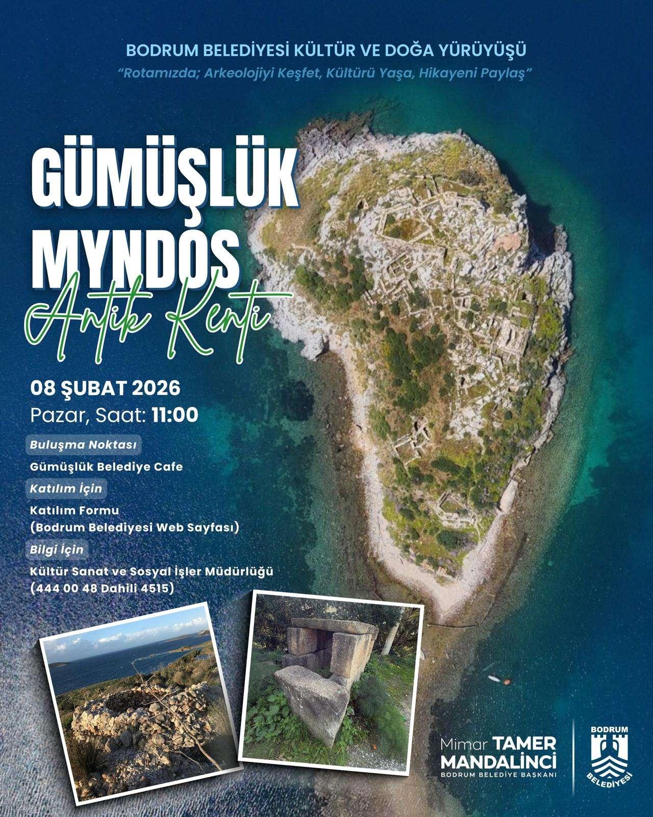 Culture and Nature Walk Myndos Ancient City Gümüşlük