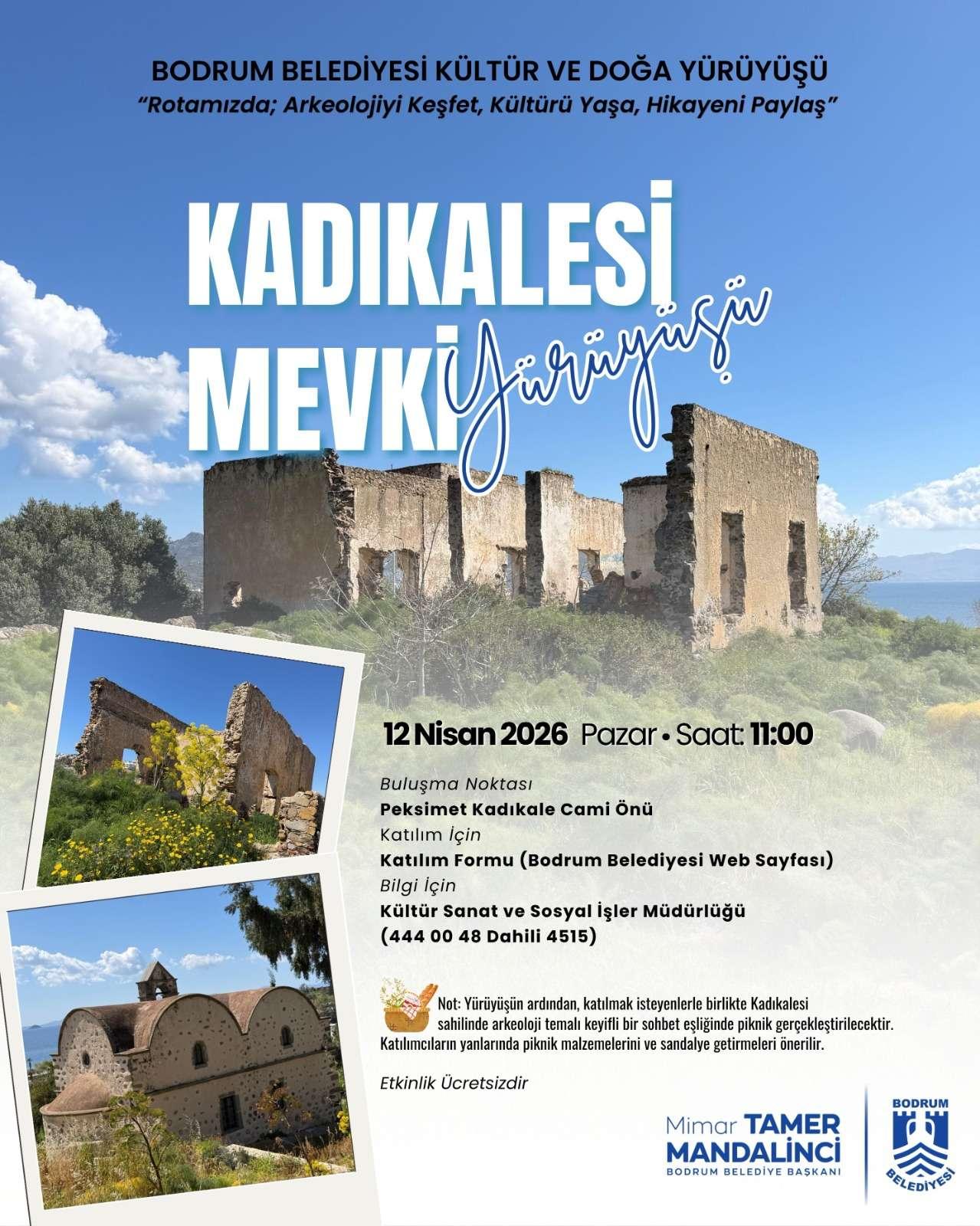Bodrum Municipality Culture and Nature Walk: Kadıkalesi Area