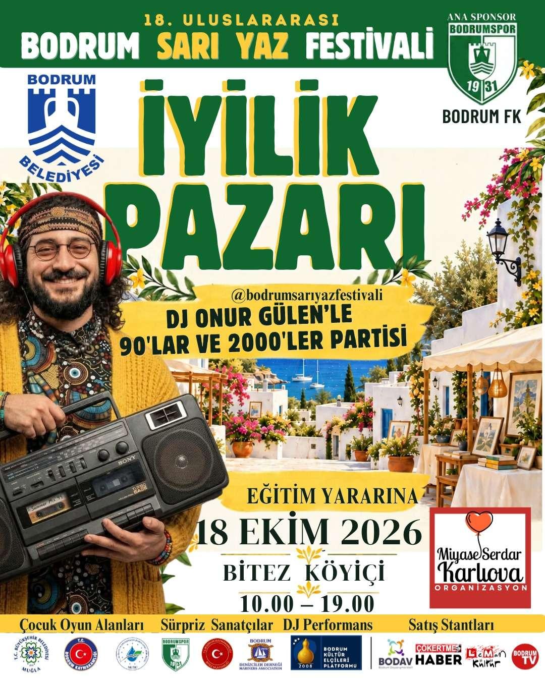 18th International Bodrum Yellow Summer Festival – Charity Bazaar