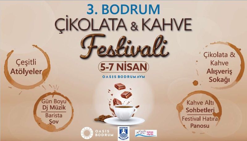 3. Bodrum Çikolata ve Kahve Festivali