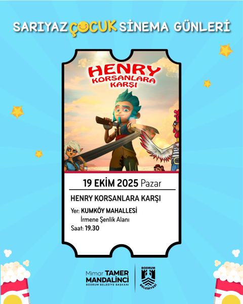 Late Summer Open-Air Cinema Days for Children in Kumköy: Henry the Blacktail: The Secrets of the Forefathers