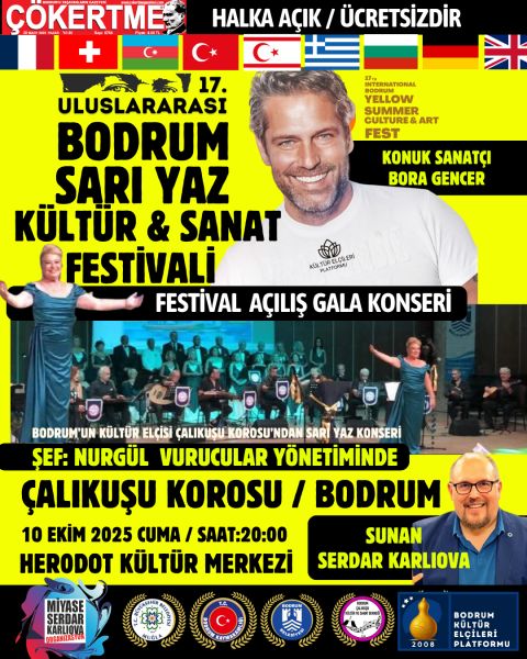 17. Uluslararası Bodrum Sarı Yaz Kültür & Sanat Festivali