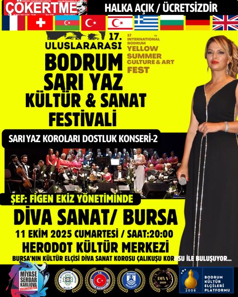 17. Uluslararası Bodrum Sarı Yaz Kültür & Sanat Festivali
