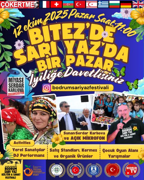 17. Uluslararası Bodrum Sarı Yaz Kültür & Sanat Festivali