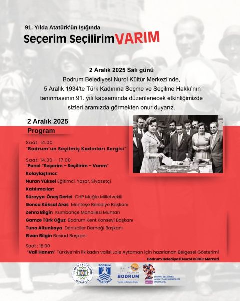 91. Yılda Atatürk’ün Işığında Seçerim-Seçilirim-Varım Konulu Panel