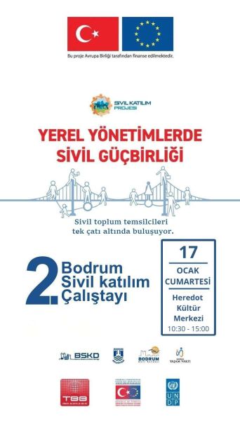 2. Bodrum Sivil Katılım Çalıştayı