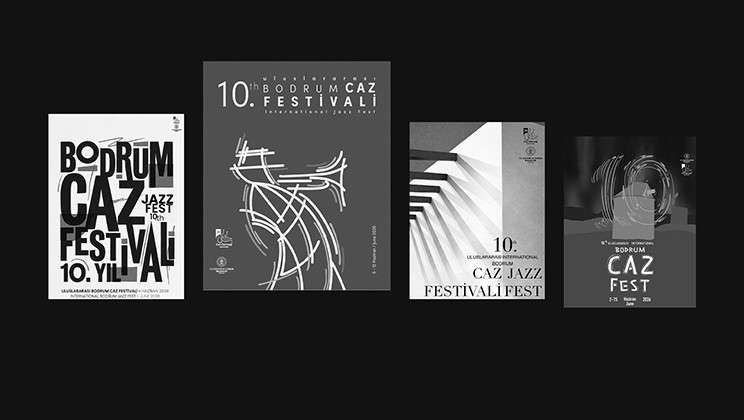 10th International Bodrum Jazz Festival: Poster Design Competition Digital Exhibition