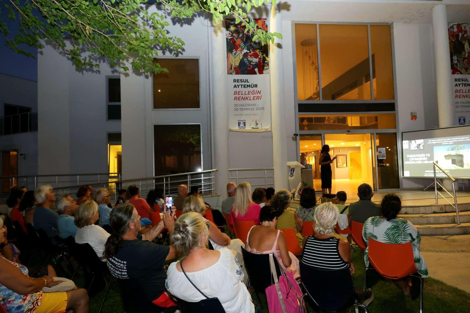 TURGUTREİS’ ARCHAEOLOGICAL STORY CAPTIVATES LOCALS IN OPEN-AIR TALK