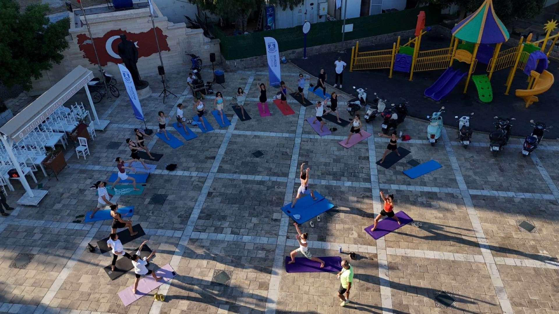 YOGA MORNINGS BEGIN IN BODRUM
