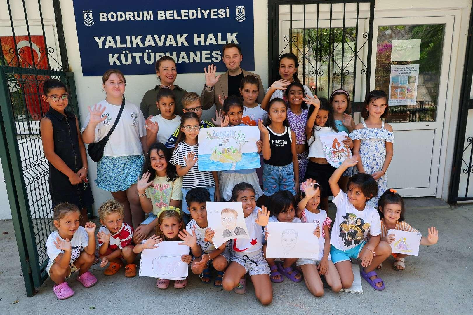 A SUMMER OF STORIES & COLOURS FOR BODRUM’S YOUNG ARTISTS