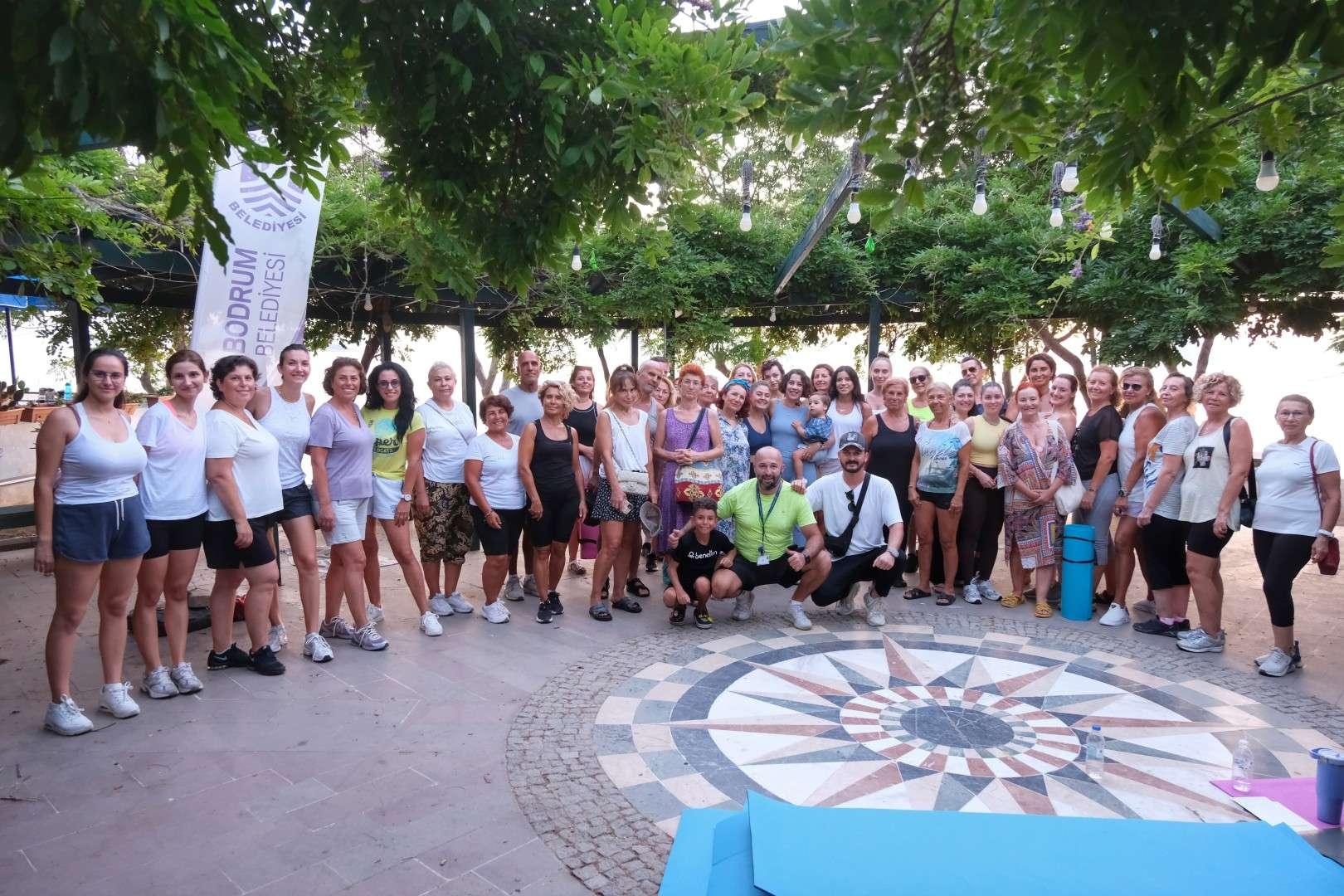 OPEN-AIR YOGA DAYS CONTINUE IN TURGUTREIS