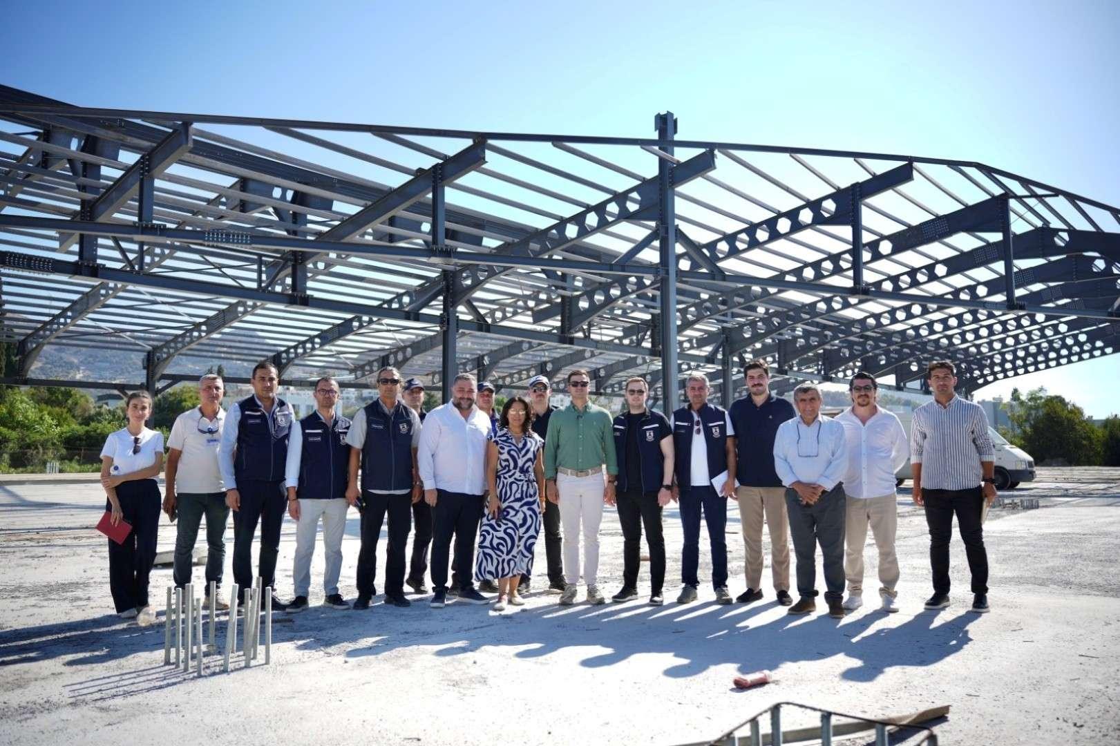 MAYOR MANDALİNCİ CONTINUES ON-SITE VISITS IN YALIKAVAK
