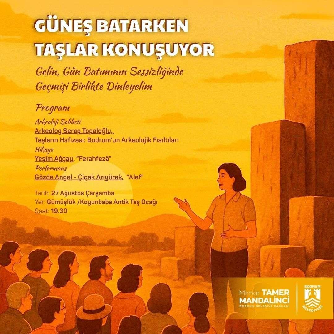 WHEN STONES SPEAK: ARCHAEOLOGY, LITERATURE & DANCE MEET IN BODRUM