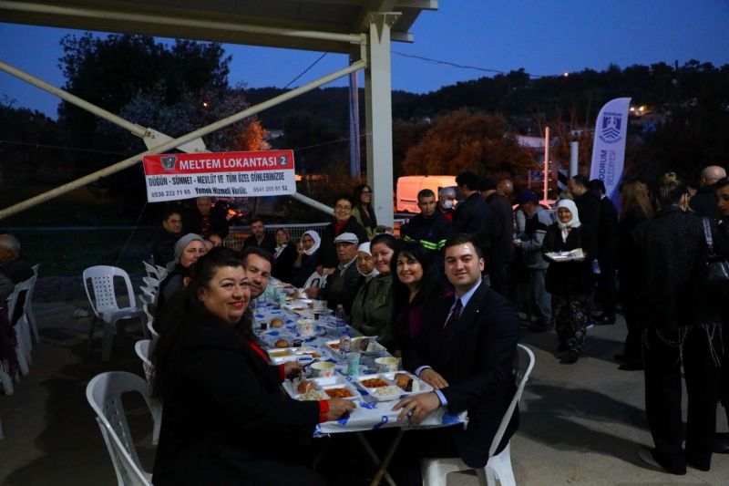 BODRUM’DA GELENEKSEL İFTAR BULUŞMALARI DEVAM EDİYOR