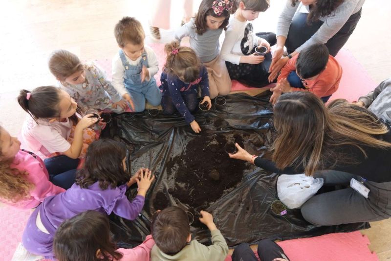 BELEDİYENİN ÇOCUK ATÖLYELERİNDE EĞLENCELİ ETKİNLİKLER