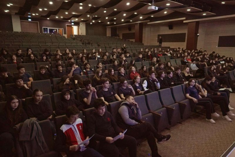 BELEDİYEDEN ÖĞRENCİLERE SU FARKINDALIĞI SEMİNERİ