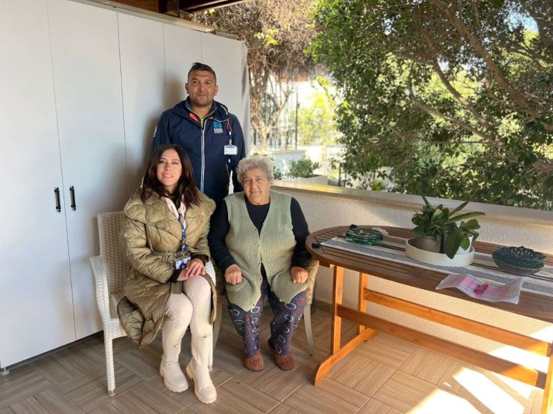 BELEDİYEDEN “YAŞLILARA SAYGI HAFTASI” ZİYARETLERİ