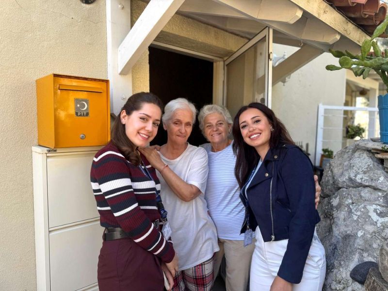 BELEDİYEDEN “YAŞLILARA SAYGI HAFTASI” ZİYARETLERİ