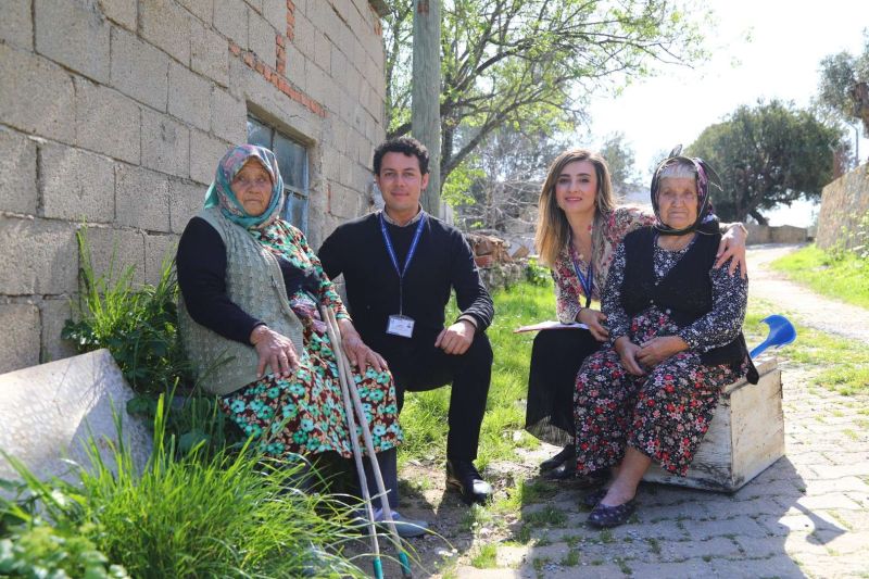 BELEDİYEDEN “YAŞLILARA SAYGI HAFTASI” ZİYARETLERİ