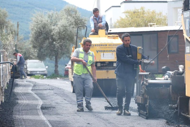 BODRUM MUNICIPALITY ENHANCES ROAD INFRASTRUCTURE ACROSS KARAOVA REGION