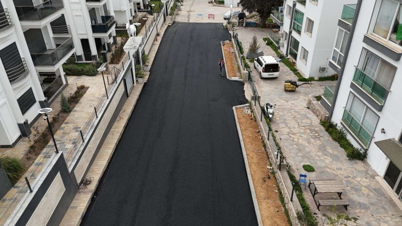 BODRUM MUNICIPALITY ENHANCES ROAD INFRASTRUCTURE ACROSS KARAOVA REGION