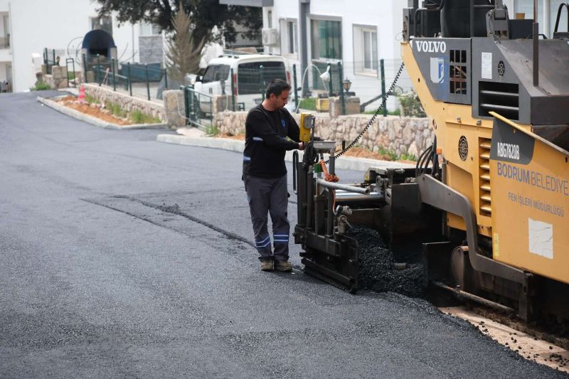 BODRUM MUNICIPALITY ENHANCES ROAD INFRASTRUCTURE ACROSS KARAOVA REGION