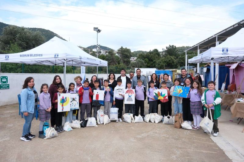 SMALL HANDS, BIG IMPACT: STUDENTS EMBRACE RECYCLING IN BODRUM