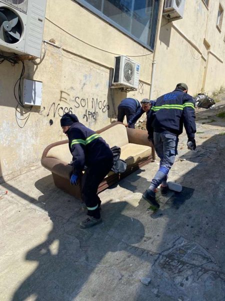 GÜMBET MAHALLESİ’NDE KAPSAMLI TEMİZLİK ÇALIŞMASI