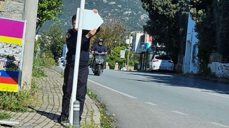 BELEDİYEDEN GÖRÜNTÜ KİRLİLİĞİNE MÜDAHALE