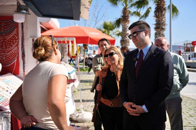 MAYOR MANDALİNCİ CONTINUES FIELD VISITS WITH A STOP IN KUMBAHÇE