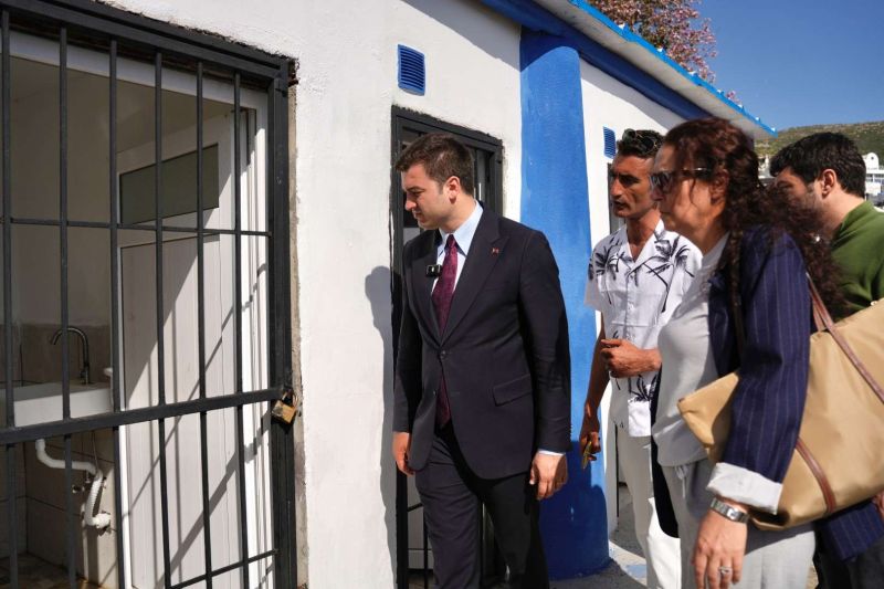 MAYOR MANDALİNCİ CONTINUES FIELD VISITS WITH A STOP IN KUMBAHÇE