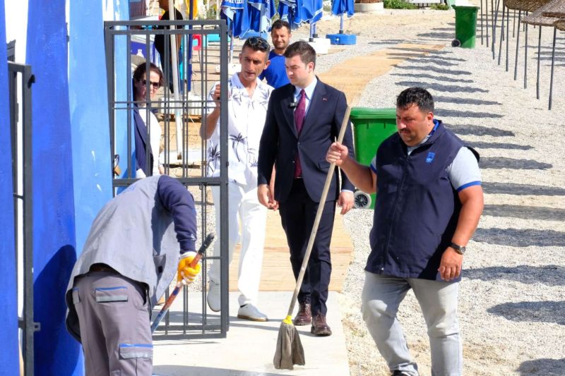 MAYOR MANDALİNCİ CONTINUES FIELD VISITS WITH A STOP IN KUMBAHÇE