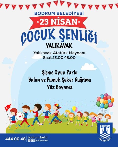 BODRUM’DA 23 NİSAN ETKİNLİKLERİ