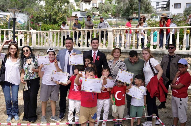 BODRUM’DA 23 NİSAN’A ÖZEL ETKİNLİKLERE YOĞUN KATILIM