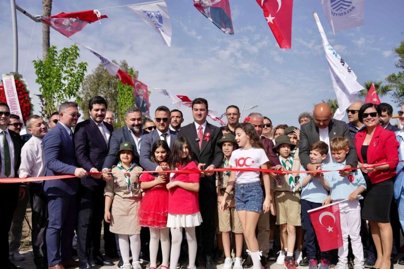 MUHTAR MEHMET SATILMIŞ PARKI, 23 NİSAN’DA AÇILDI