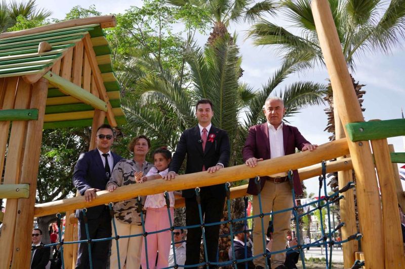 MUHTAR MEHMET SATILMIŞ PARKI, 23 NİSAN’DA AÇILDI