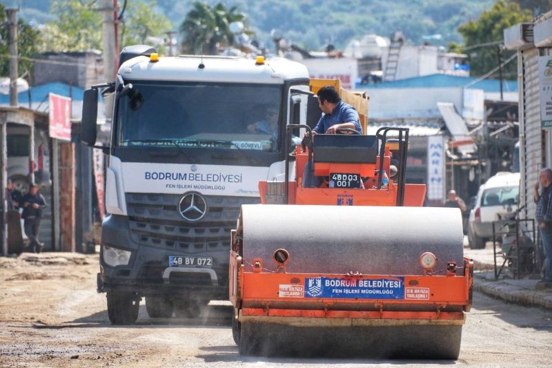 ASFALT ÇALIŞMALARI DEVAM EDİYOR