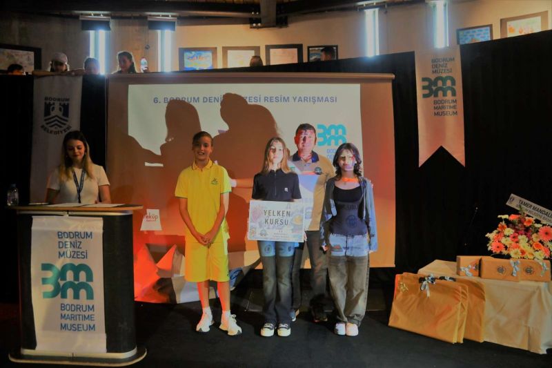 STUDENT ARTISTS HONORED AT BODRUM MARITIME MUSEUM’S 6TH ANNUAL PAINTING COMPETITION