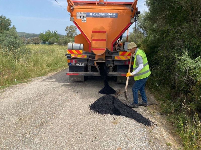 BELEDİYEDEN KAPSAMLI YOL BAKIM ONARIM ÇALIŞMALARI