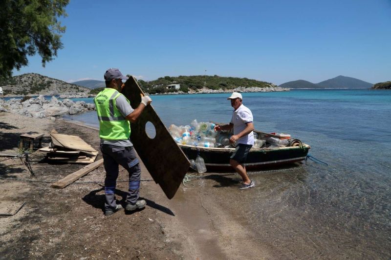 ILLEGAL STRUCTURES DEMOLISHED IN BODRUM’S PROTECTED ADABOĞAZI COVE