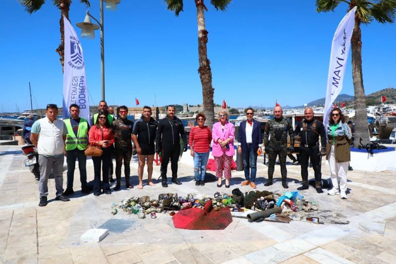 BODRUM LAUNCHES ANNUAL UNDERWATER SEABED CLEANUP WITH A MESSAGE OF HOPE