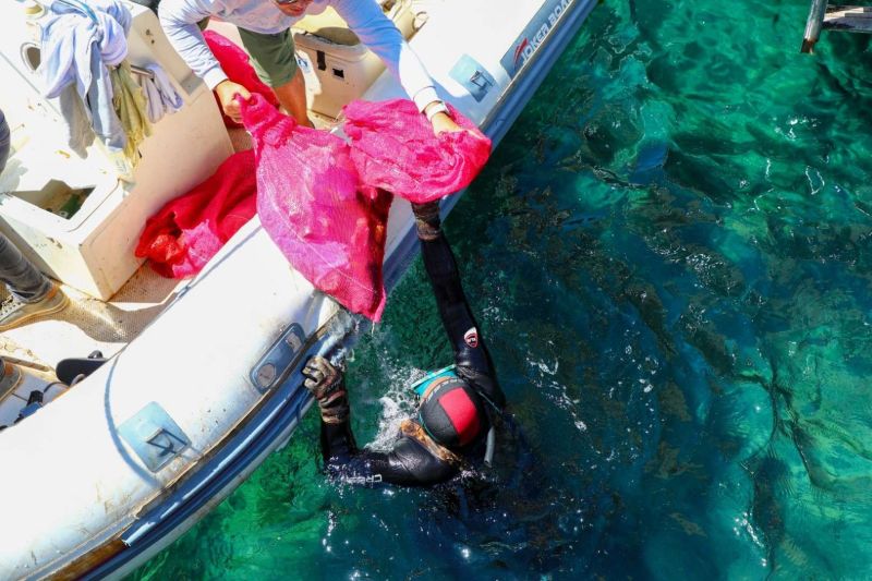 BODRUM LAUNCHES ANNUAL UNDERWATER SEABED CLEANUP WITH A MESSAGE OF HOPE