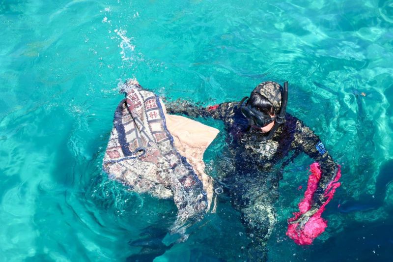 BODRUM LAUNCHES ANNUAL UNDERWATER SEABED CLEANUP WITH A MESSAGE OF HOPE