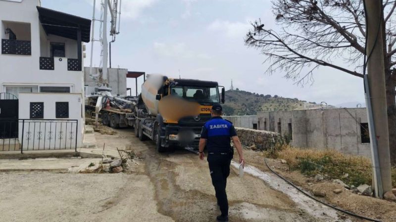 İNŞAAT YASAĞINA UYMAYAN FİRMALARA CEZAİ İŞLEM UYGULANIYOR