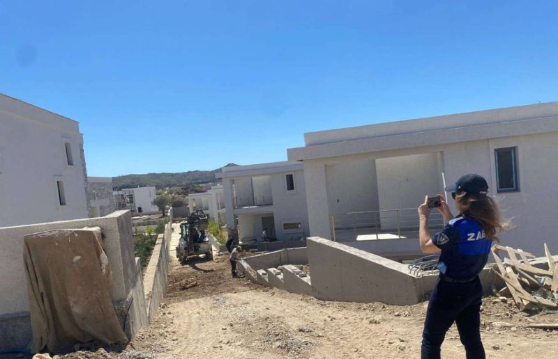 İNŞAAT YASAĞINA UYMAYAN FİRMALARA CEZAİ İŞLEM UYGULANIYOR