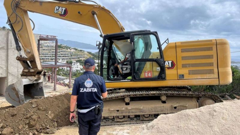 İNŞAAT YASAĞINA UYMAYAN FİRMALARA CEZAİ İŞLEM UYGULANIYOR
